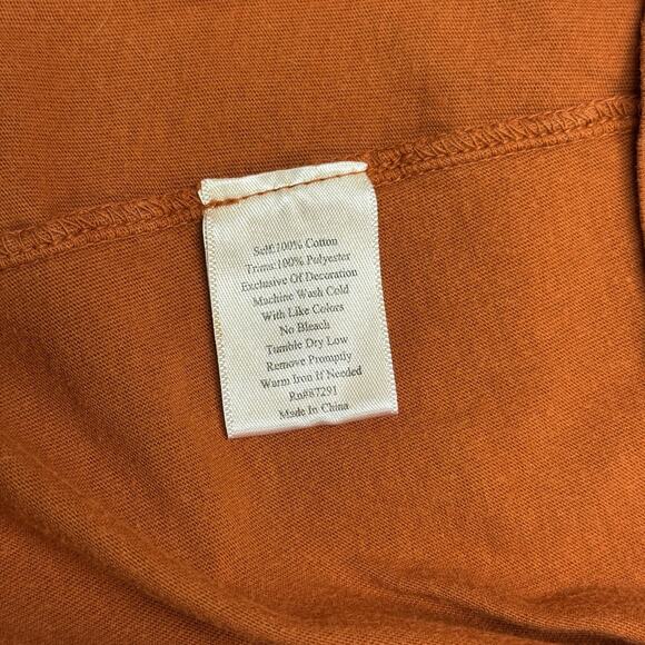 Johnny Was Los Angeles Shirt Womens Medium Embroidered Boho Floral festival fall - Picture 9 of 9